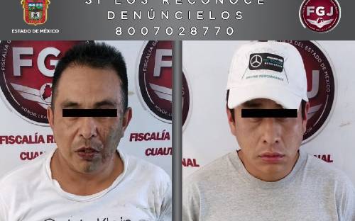 Video: Detienen a dos presuntos ladrones de transporte público en Cuautitlán Izcalli